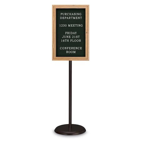 United Visual Products Corkboard, Triple Door, Radius Frame, 96x48", Bronze/Summer Tan Forbo UV7006-BRONZE-FORBO